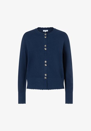 More & More, MORE & MORE FEINE, ELEGANTE STRICKJACKE, ZIERKANTE - Vest - classic blue