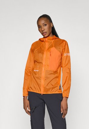 EIGER NORDWAND ADVANCED HOODED JACKET WOMEN - Větrovka - orange