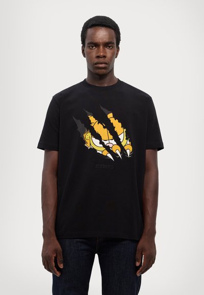 Iceberg T-shirts med print - nero