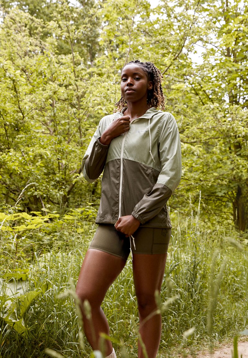Columbia FLASH FORWARD™ WINDBREAKER - Veste coupe-vent - safari/stone green