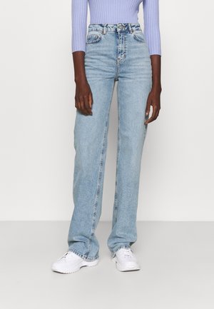 PIECES Tall Straight leg jeans - blue denim
