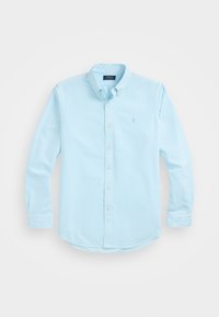 CUSTOM FIT MINERAL DYED OXFORD SHIRT - Camisa - sky
