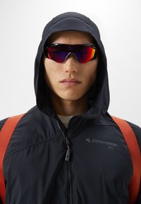 Klättermusen HOODED JACKET  - Softshell-jope - black
