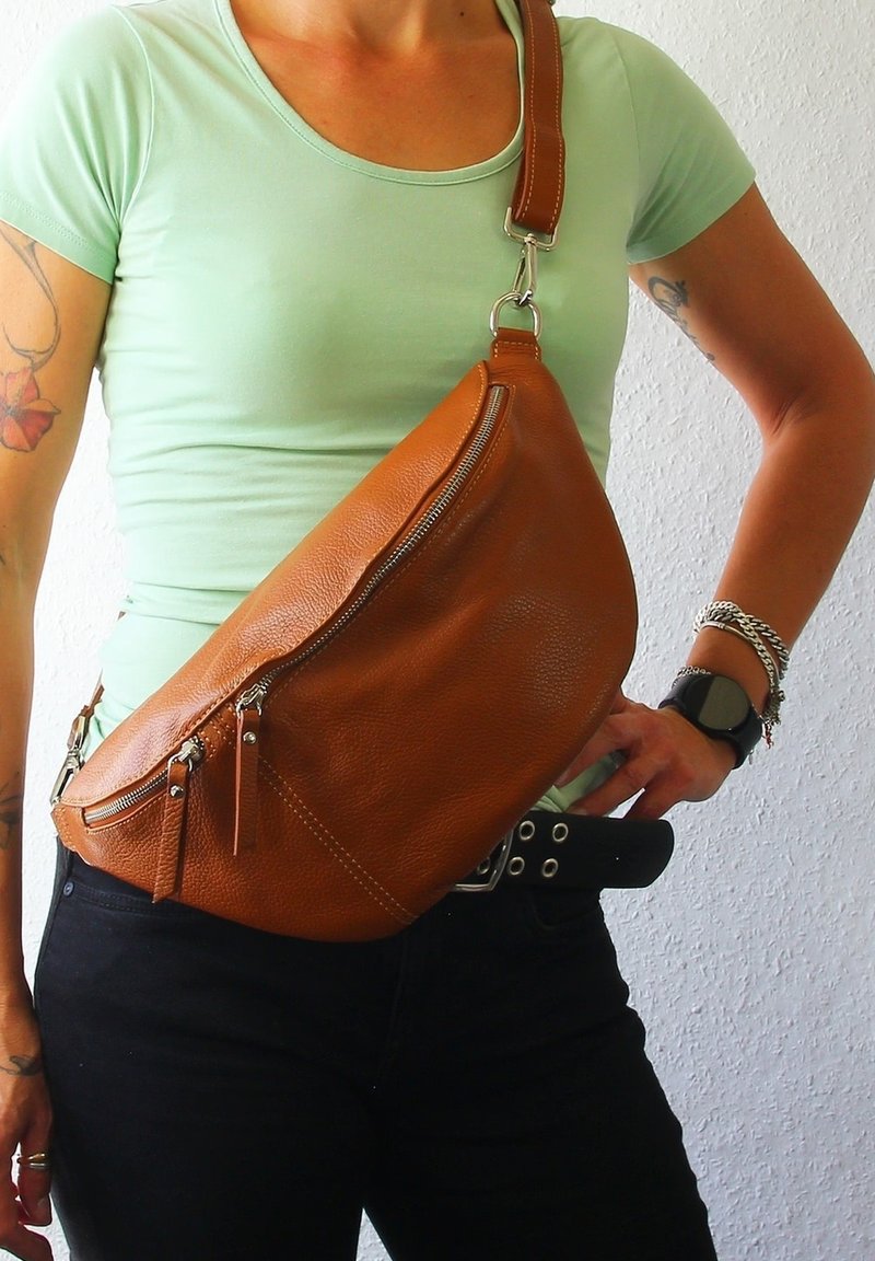 DrachenLeder Heuptas - braun tan
