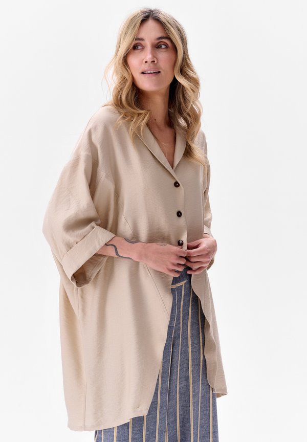 ROZALIA - Hemdbluse - beige