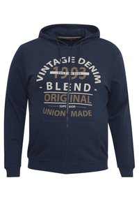 BHSWEATSHIRT BIG & TALL - Tröja med dragkedja - dress blues