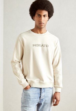 Antony Morato RELAXED FITWITH LATEX LOGO PRINT - Sweatshirt - paper
