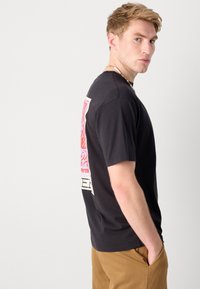 Scotch & Soda RELAXED FIT FRONT BACK  - Print T-shirt - meteorite