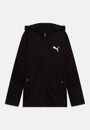 Puma EVOSTRIPE HOODIE - Sudadera con cremallera - black