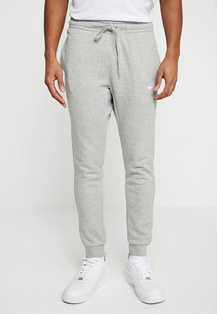 nike tracksuit grey and white