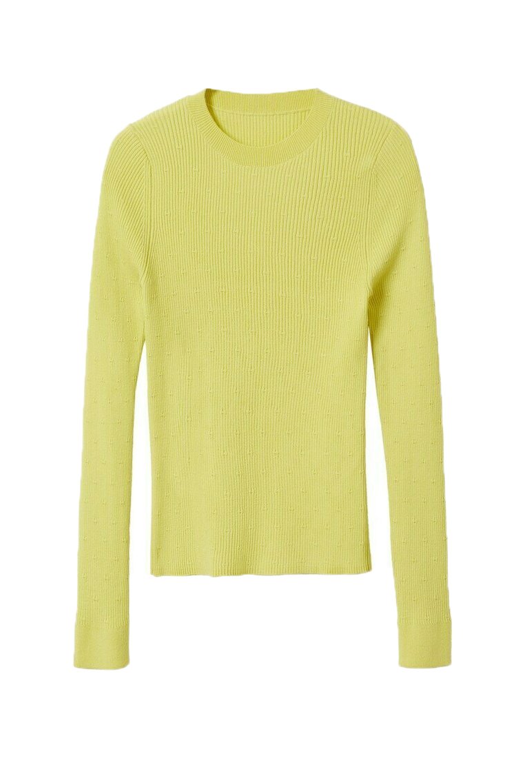 Damen Strickjacken | Mango EDURNE Strickpullover citron vert/gelb - QB90437 Damen Strickjacken | Mango EDURNE Strickpullover citron vert/gelb - QB90437