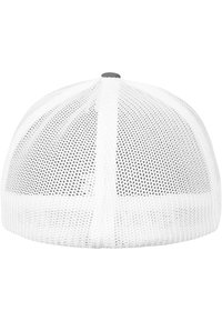 Flexfit TRUCKER 2-TONE - Pet - darkgrey/white