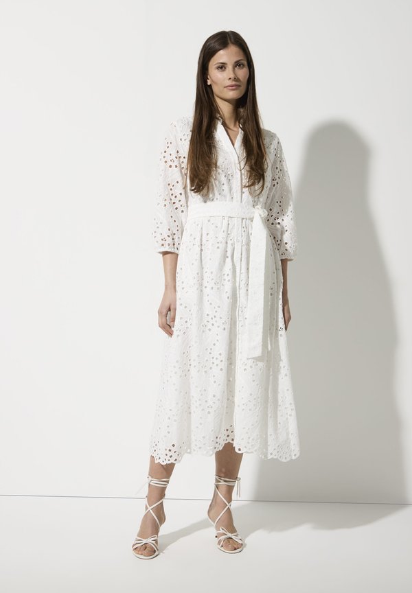 3/4 ARM - Maxikleid - weiã