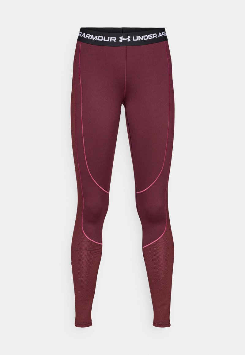 Under Armour Tights bordeauxrood