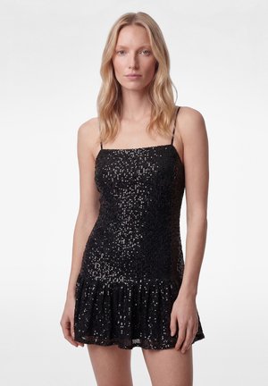 Koton, SEQUINED EVENING DRESS . - Vestido de cóctel - black