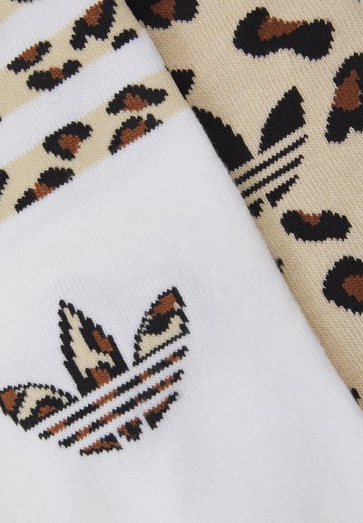 Adidas Originals Leopard Luxe Leopard Print Adidas Socks Adidas Originals  Pack Socks In Leopard Print