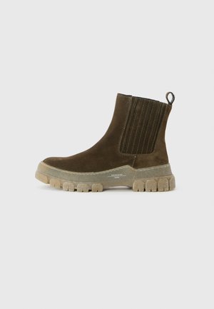 GENEPI - Classic ankle boots - verde kaki