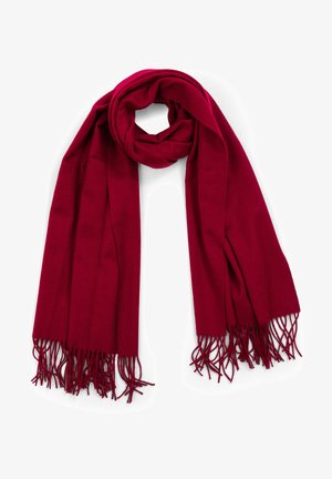 CASH-MERE Sjaal - rotwein