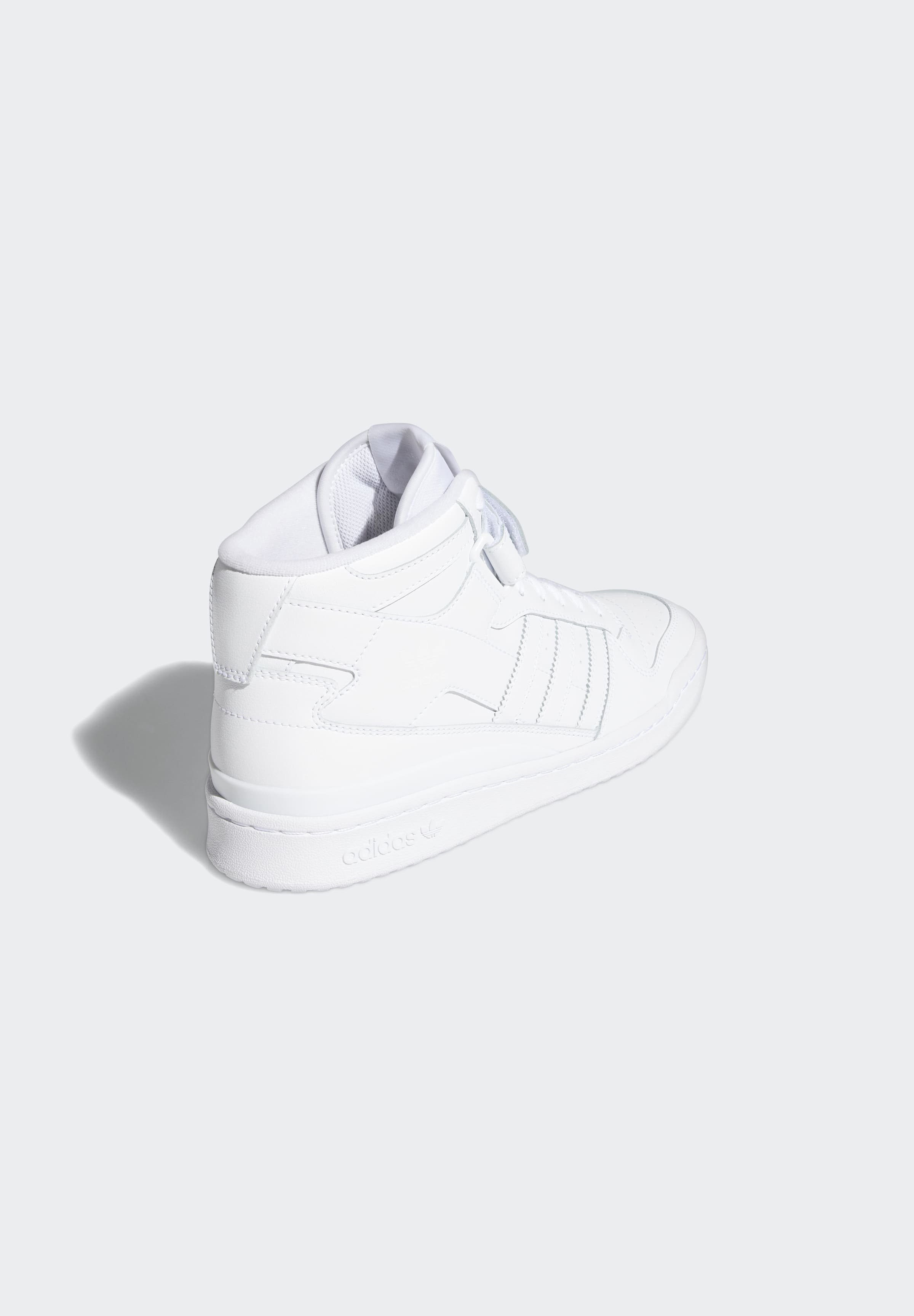 adidas Originals FORUM MID UNISEX - Zapatillas altas - ftwr white/ftwr  white/ftwr white/blanco - Zalando.es