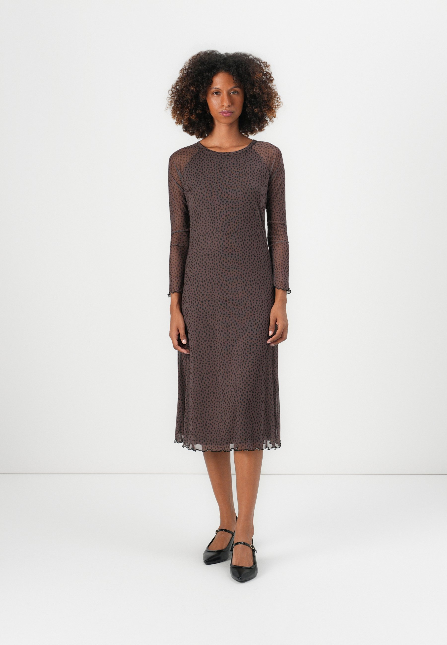 Abito Estivo Corto Tom Tailor Donna - Scollo A V Sul Retro - Morbida Viscosa - Vestibilità Normale, Lunghezza Mini (Taglia 38: 89cm)