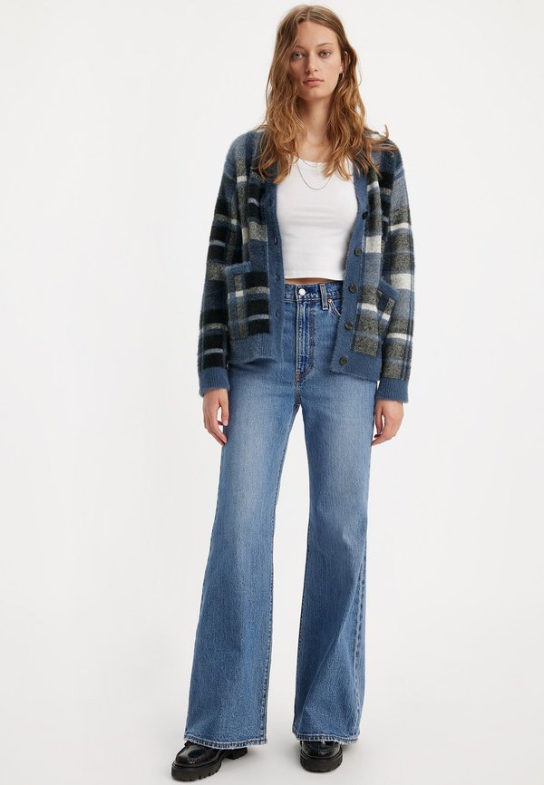RIBCAGE BELLS - Flared Jeans