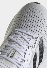 adidas Performance ADIZERO - Road running shoes - cloud white   core black   grey two