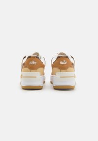 Nike Sportswear AIR FORCE 1 SHADOW - Tenisky - sail/cacao wow/flax/sesame/white/light brown