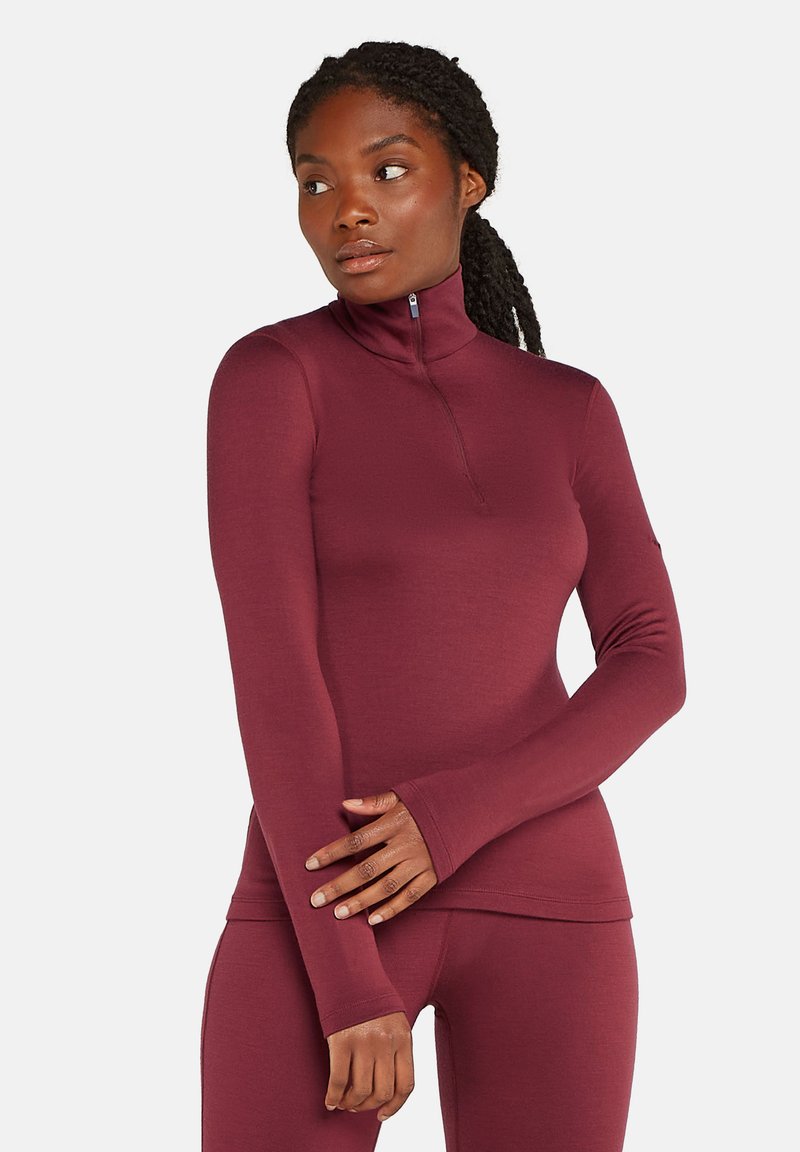 icebreaker Langarmshirt - midnight navy