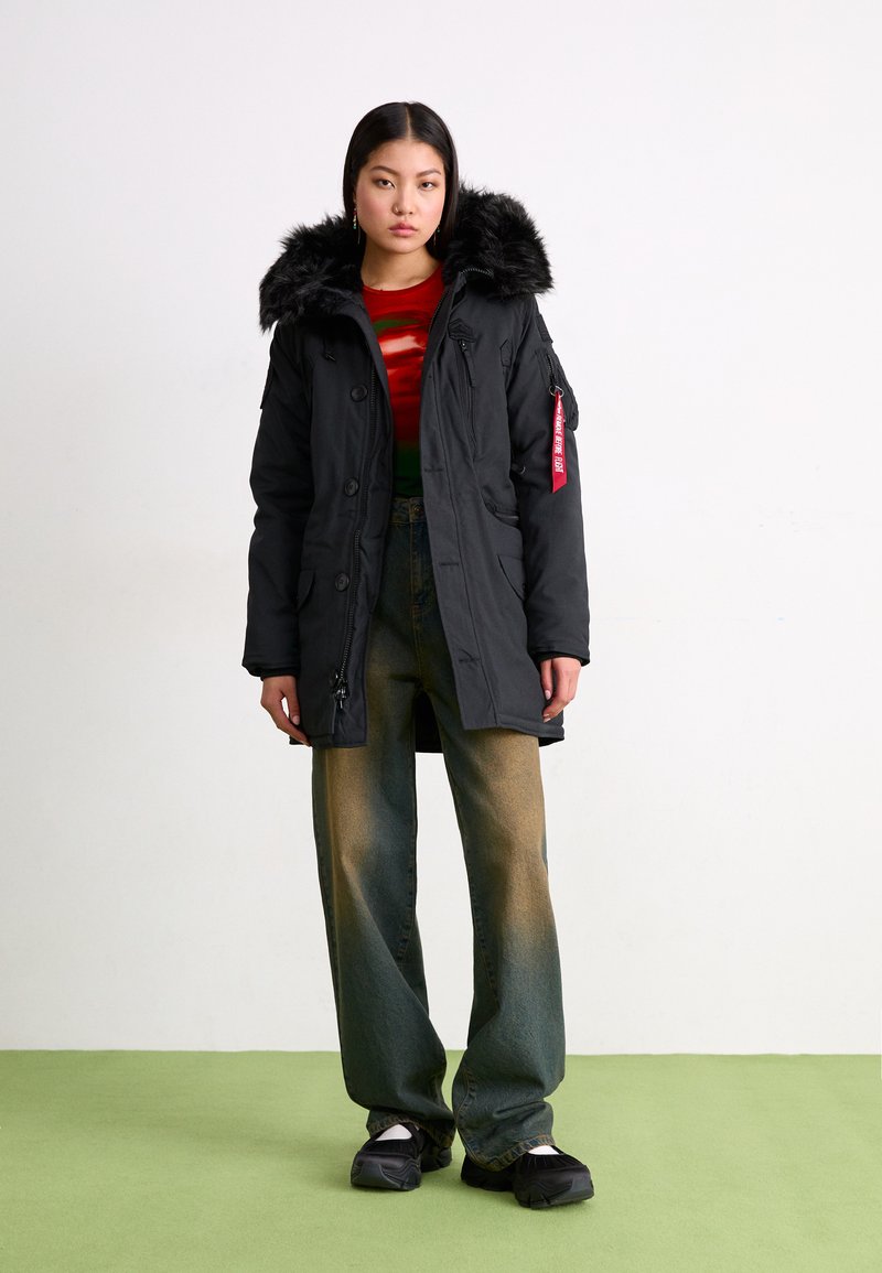 Alpha Industries Polar Jacket Abrigo Alpha N2b Jacket Black Alpha