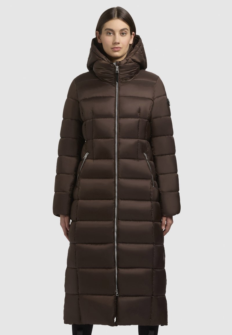 khujo MALEE - Winter coat - dunkelbraun