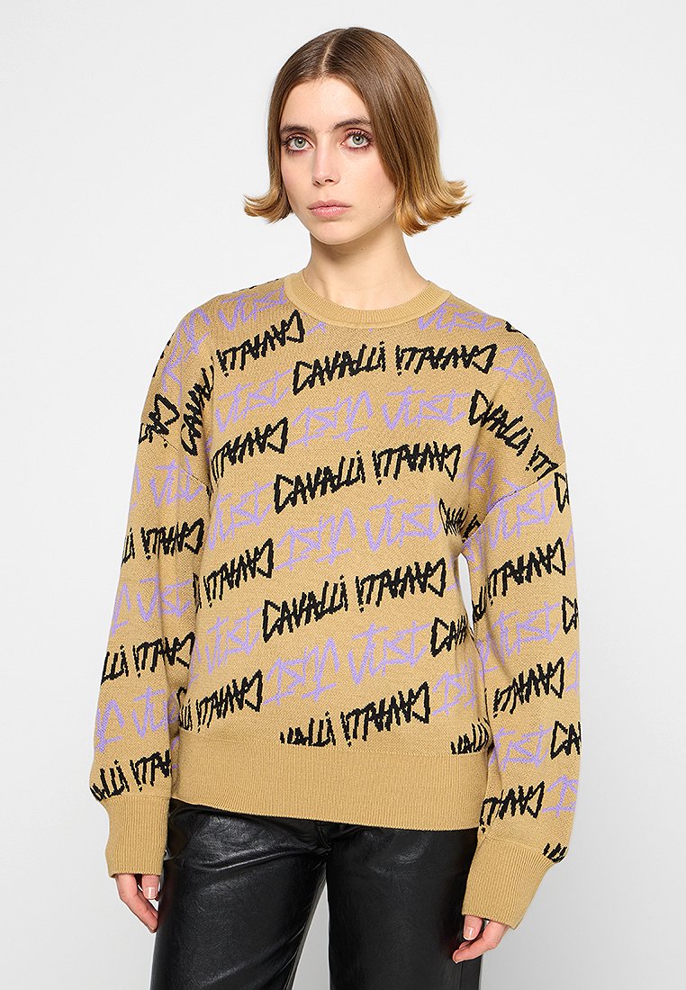 Just Cavalli Trui okergeel