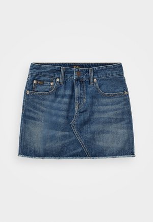 SKIRT - Jeansrock - bales wash