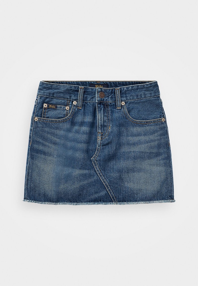 Polo Ralph Lauren SKIRT - Farkkuhame - bales wash