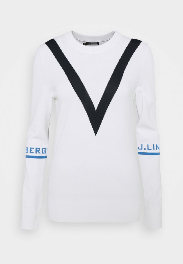 ADRIENNE GOLF - Jumper - white