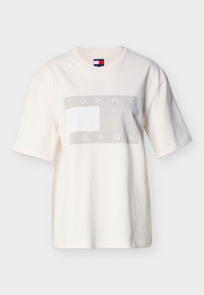 Tommy Jeans T-shirt print crème