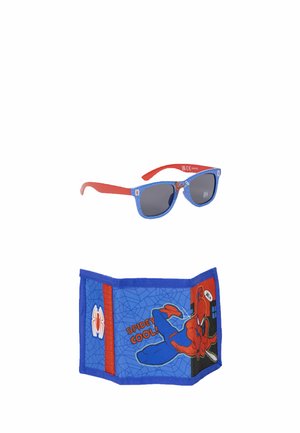 Spiderman, KINDER JUNGEN SONNENBRILLE + PORTEMONNAIE  SET - Sunglasses - blau