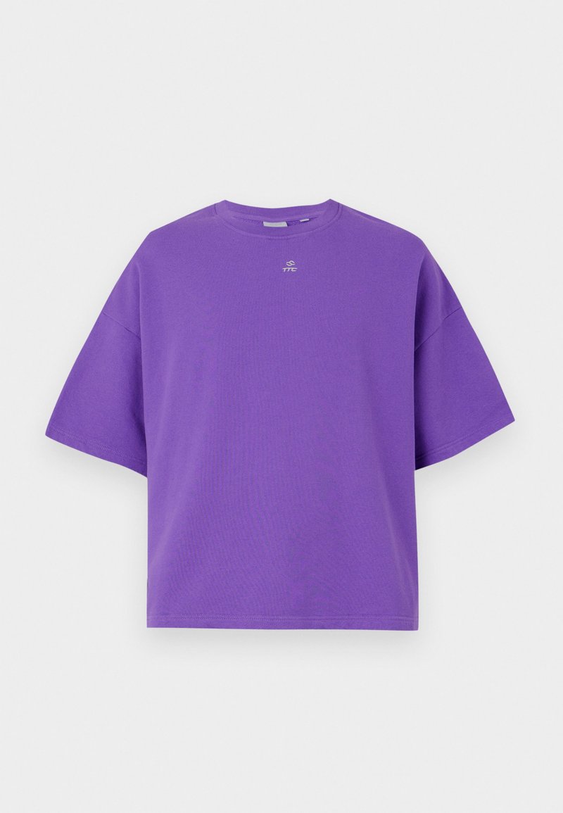 The Tracksuit Club T-shirt basic paars