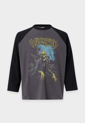 Wasted Paris, TOMB BASEBALL TEE UNISEX - Блуза с дълги ръкави - old black/black