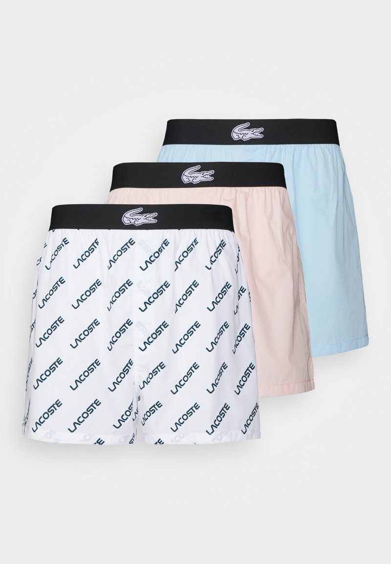 Herren Unterhosen | Lacoste 3 PACK EXCLUSIVE Boxershorts white/weiß - EQ73498 Herren Unterhosen | Lacoste 3 PACK EXCLUSIVE Boxershorts white/weiß - EQ73498