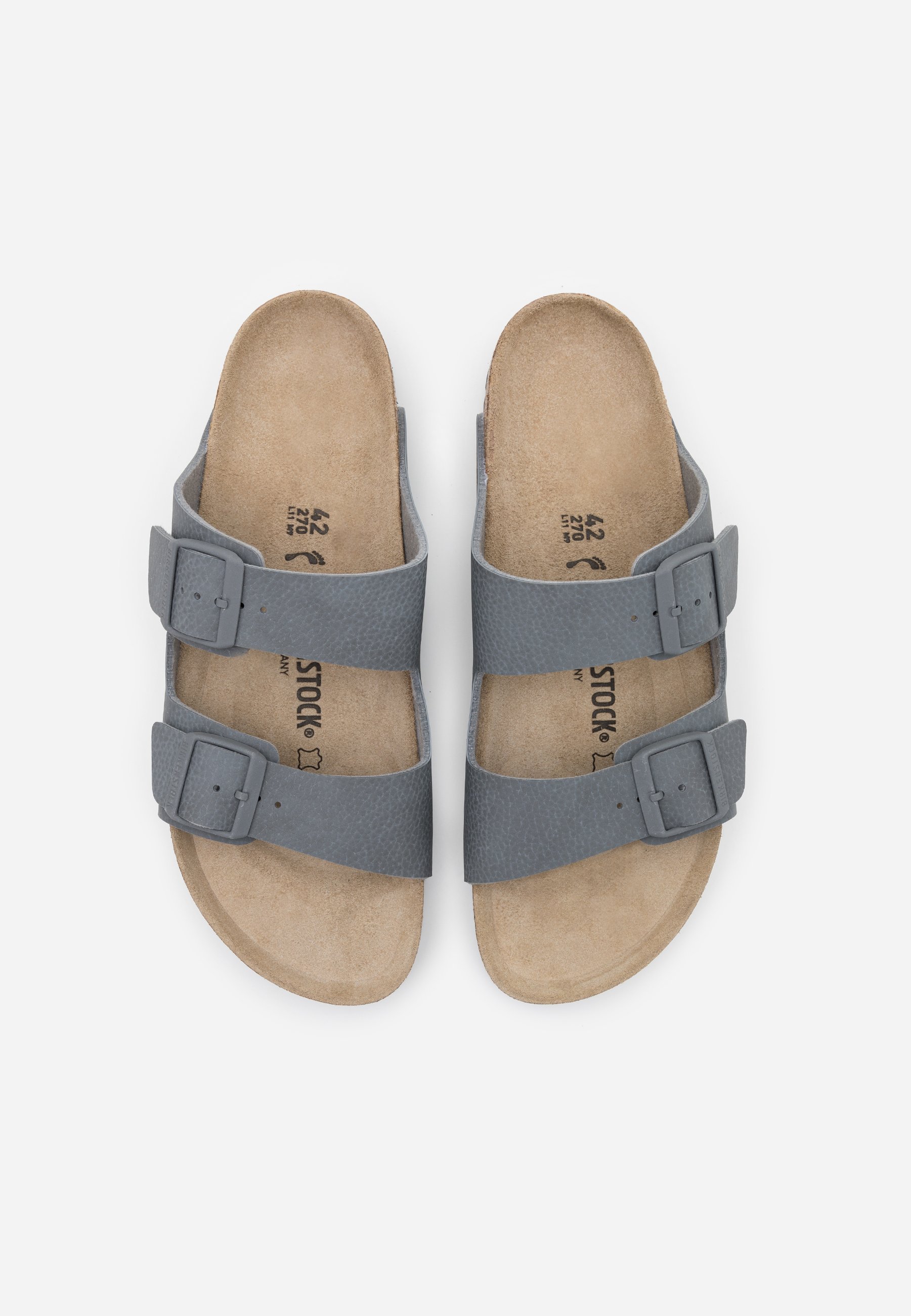 birkenstock arizona dark grey