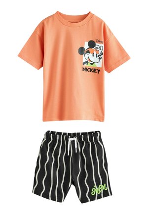 REGULAR FIT - MICKEY MOUSE SET - Tričko s potlačou - orange