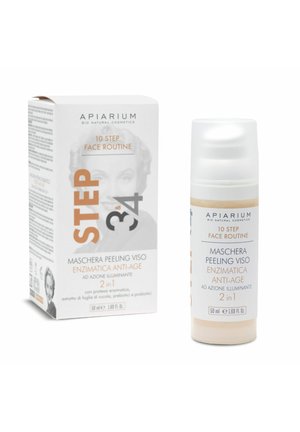 ENZYMATIC FACE PEELING MASK ANTI-AGE - Maschera viso - white