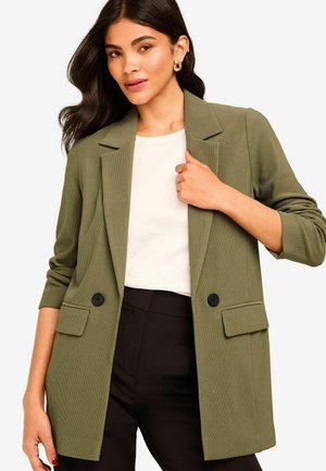 Lipsy REGULAR FIT - Pitkä takki - khaki green