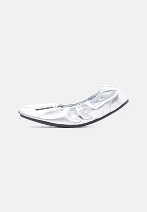 MM6 Maison Margiela BALLET SHOE - Μπαλαρίνες - silver-coloured