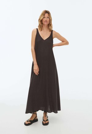 STRAPPY - Maxi dress - black