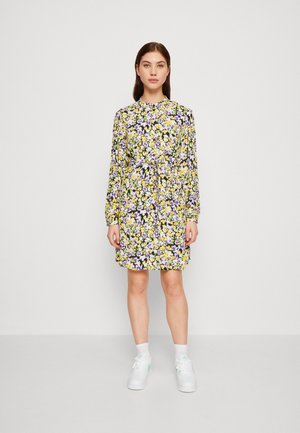 JDY JDALICE SHIRT DRESS - Marškininė suknelė - black golden rod