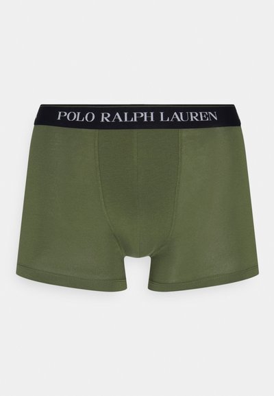 Polo Ralph Lauren TRUNK 3 PACK - Cuecas boxer - black/sailing orange/army olive
