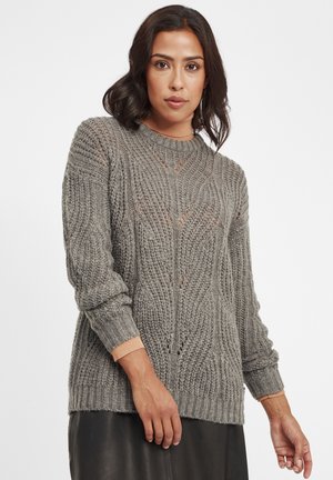 OXCHIARA - Trui - medium grey melange