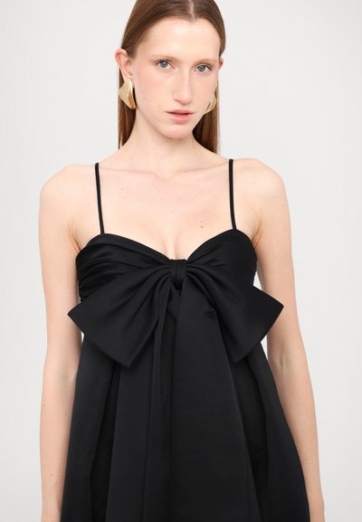 AMUR ROSE BABY DOLL DRESS - Vestito elegante - black