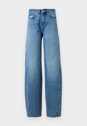 Vero Moda Tall, VMZOE BARREL - Široké nohavice - medium blue denim